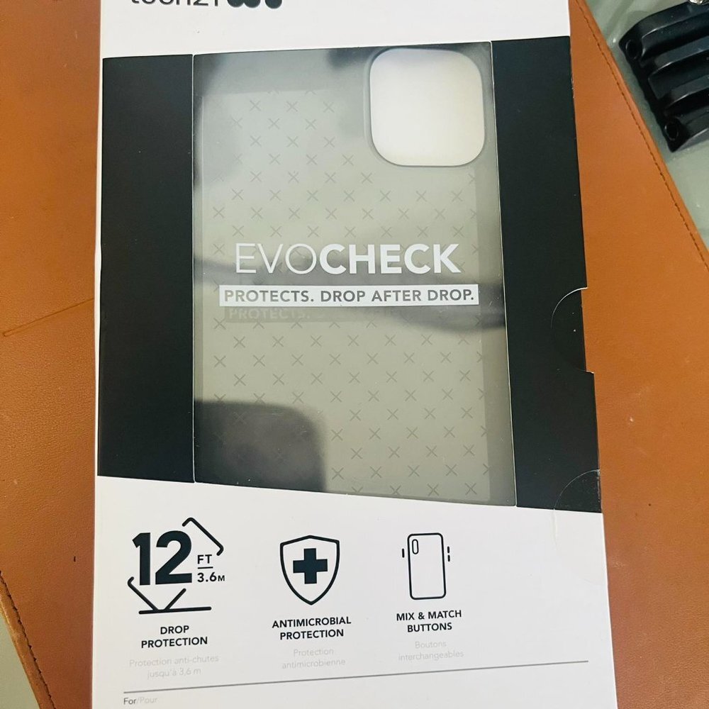 iPhone 11 Pro Max Cover - Tech21 Evo Check Cover Black Apple iPhone 11 Pro Max